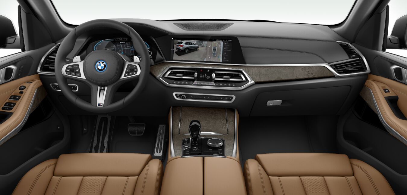BMW BMW X im Innenraum von vorne