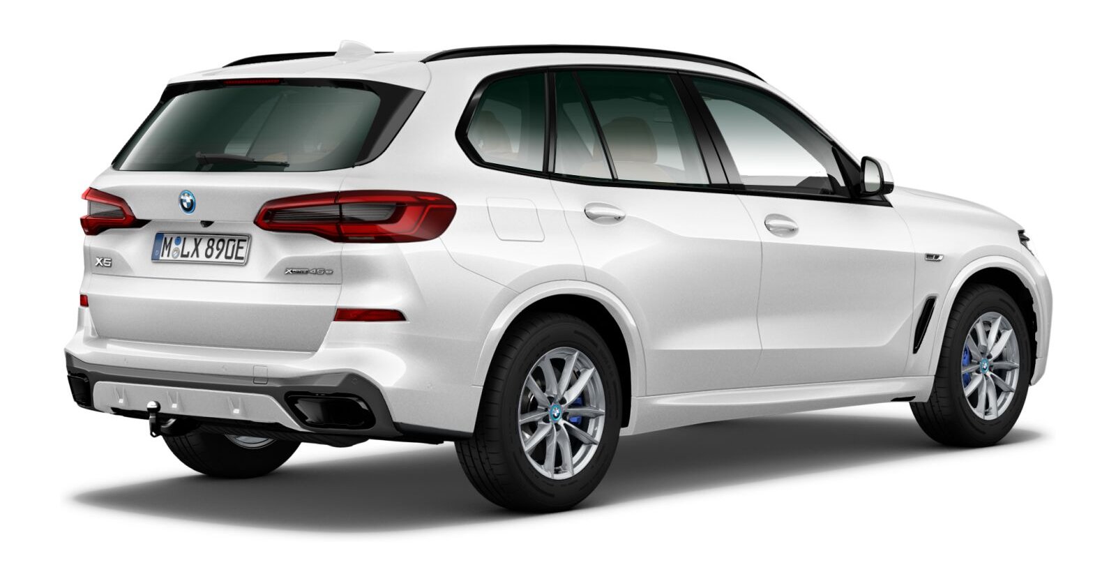 BMW BMW X in Weiß von hinten
