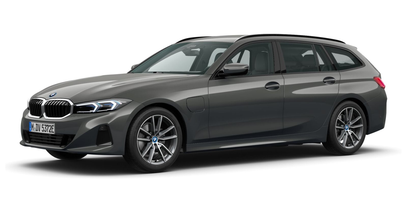 BMW BMW 3er in Grau von vorne