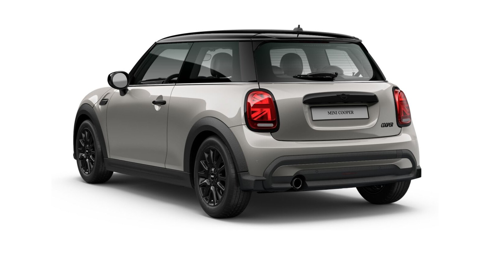 MINI MINI 3-Türer in Silber von hinten MINI MINI 3-Türer in Silber von hinten