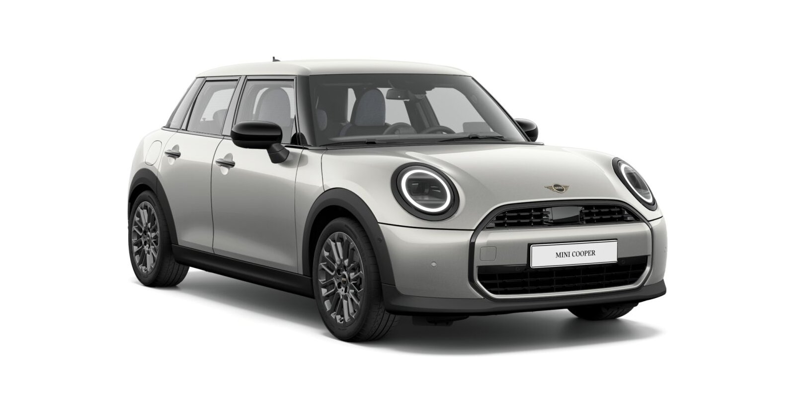 MINI MINI 3-Türer in Silber von vorne MINI MINI 3-Türer in Silber von vorne