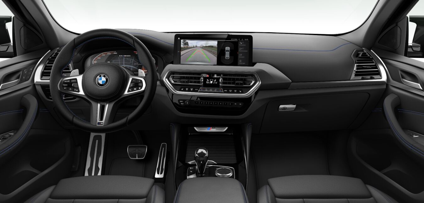 BMW BMW X im Innenraum von vorne