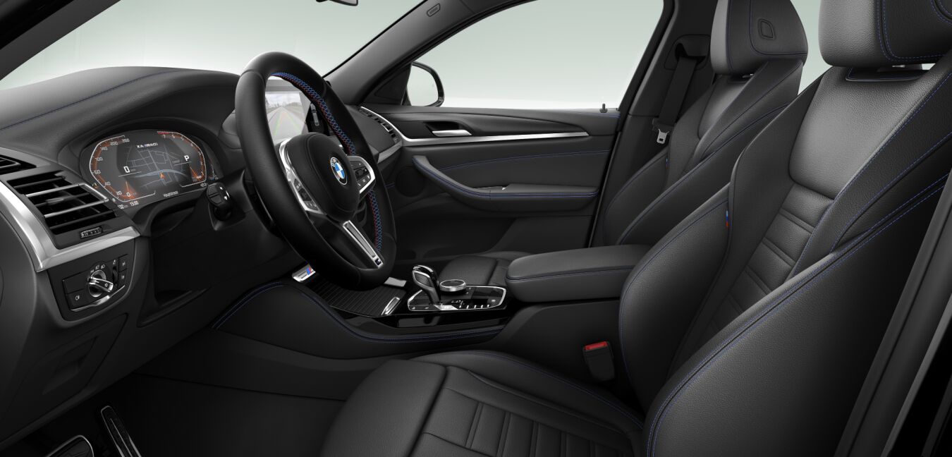BMW BMW X im Innenraum seitlich
