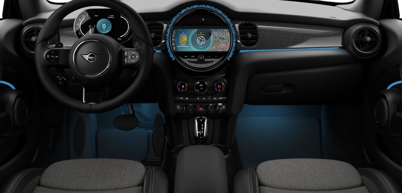 MINI MINI Cabrio im Innenraum von vorne