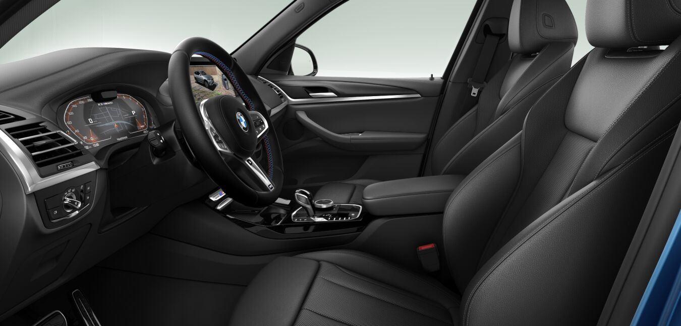 BMW BMW X im Innenraum seitlich