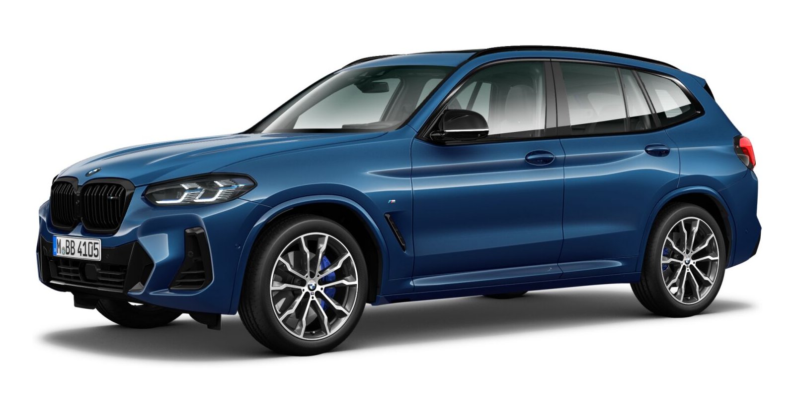 BMW BMW X in Blau von vorne