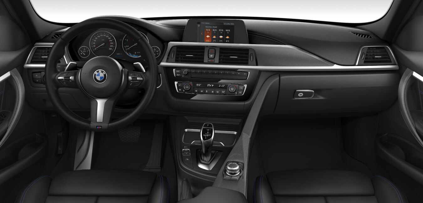 BMW BMW 3er im Innenraum von vorne