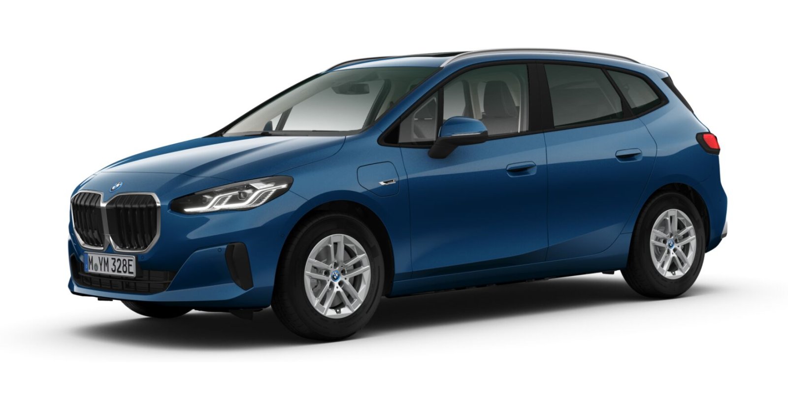 BMW BMW 2er in Blau von vorne BMW BMW 2er in Blau von vorne