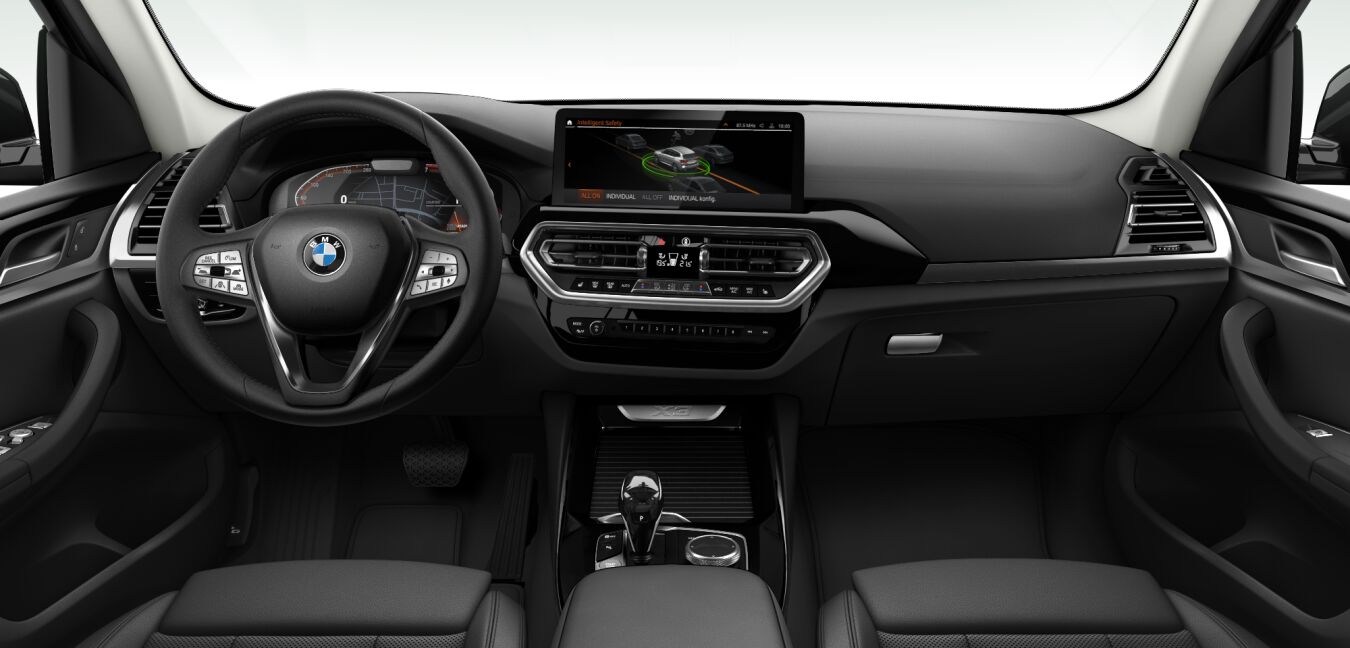 BMW BMW X im Innenraum von vorne