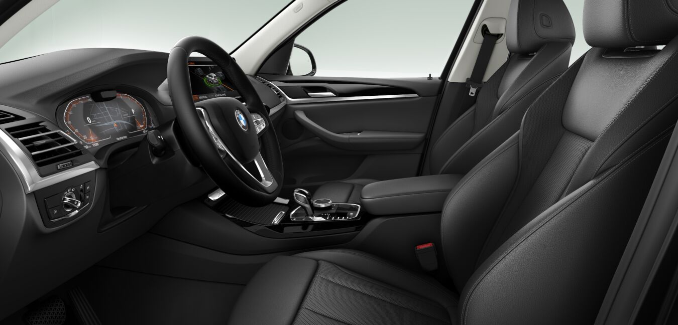 BMW BMW X im Innenraum seitlich
