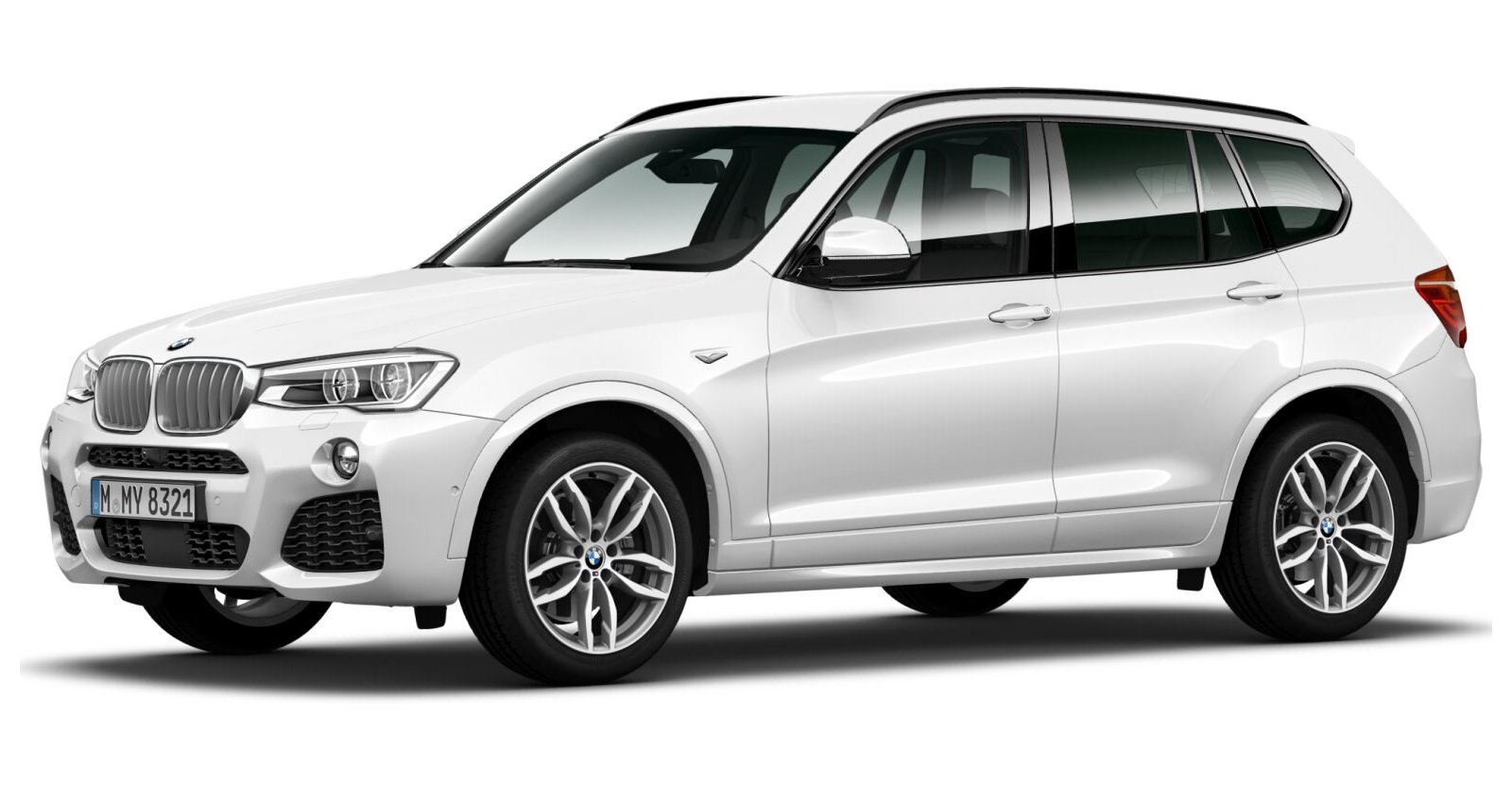 BMW BMW X in Weiß von vorne BMW BMW X in Weiß von vorne