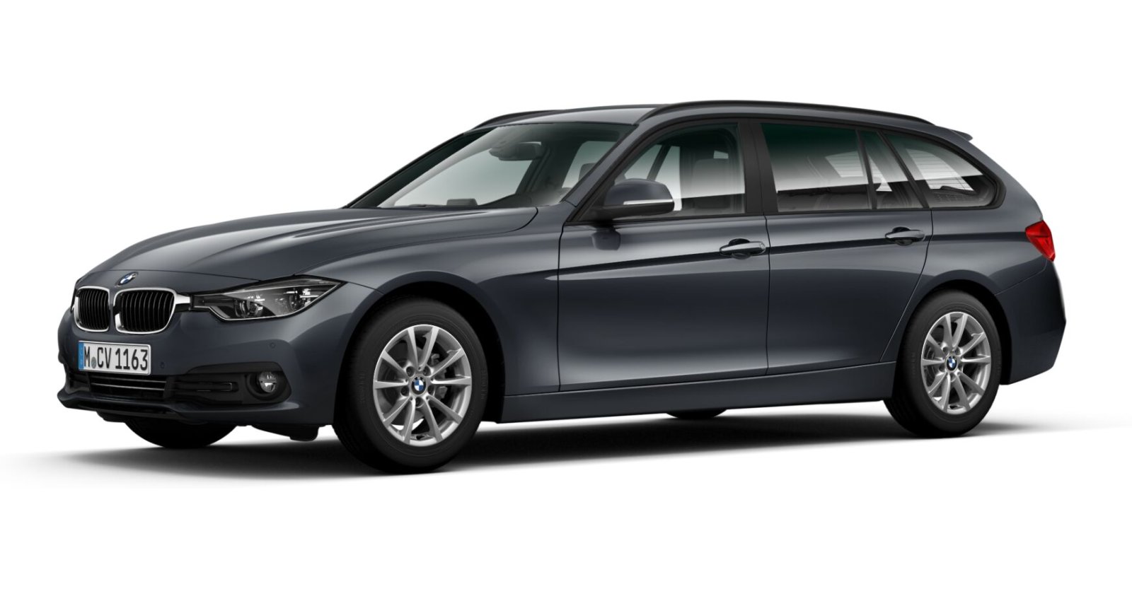BMW BMW 3er in Grau von vorne BMW BMW 3er in Grau von vorne