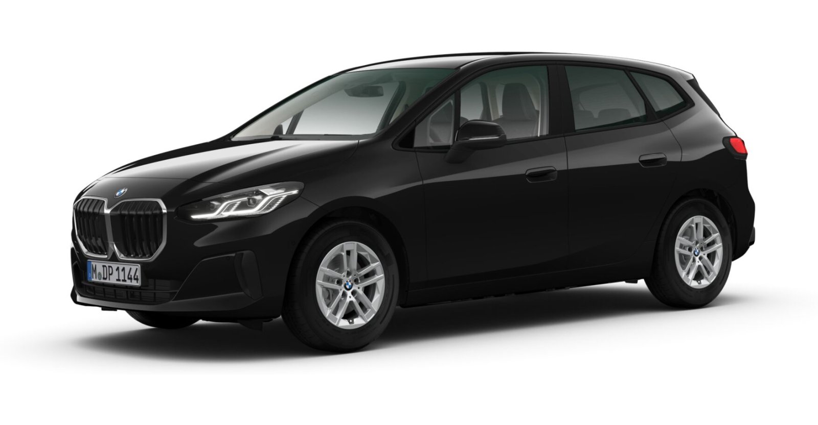 BMW BMW 2er in Schwarz von vorne