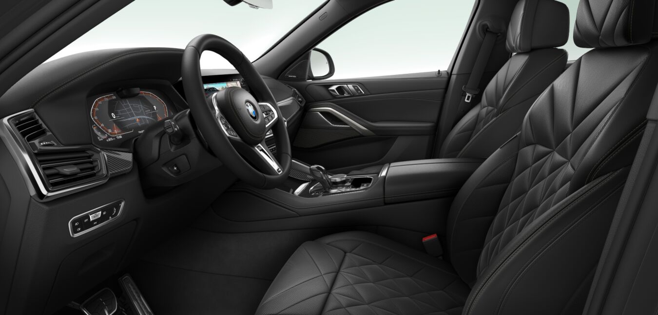 BMW BMW X im Innenraum seitlich