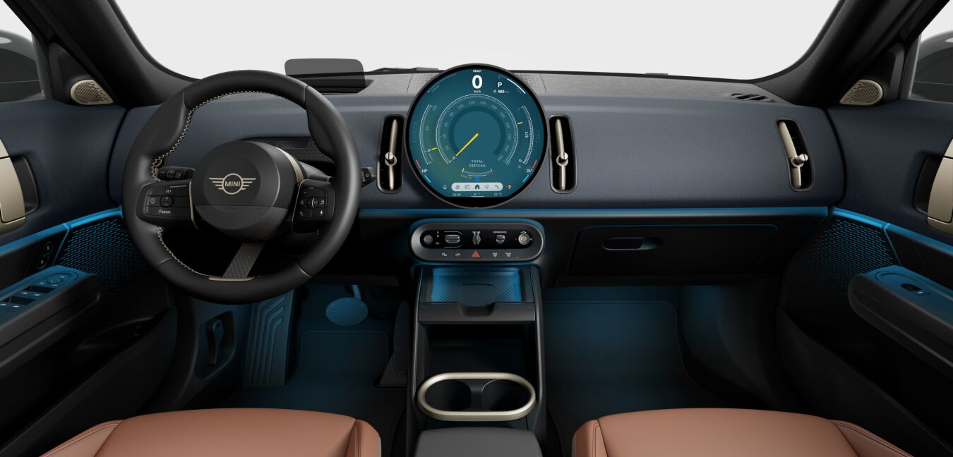MINI MINI Countryman im Innenraum von vorne