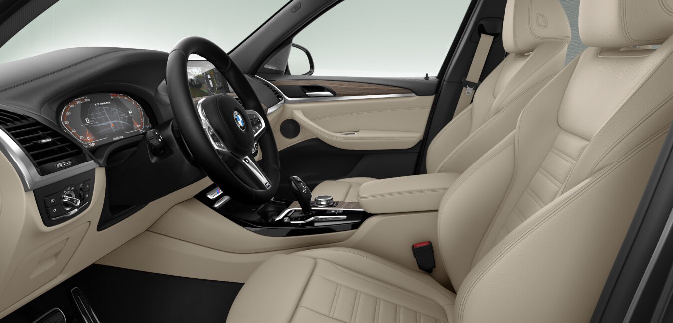 BMW BMW X im Innenraum seitlich