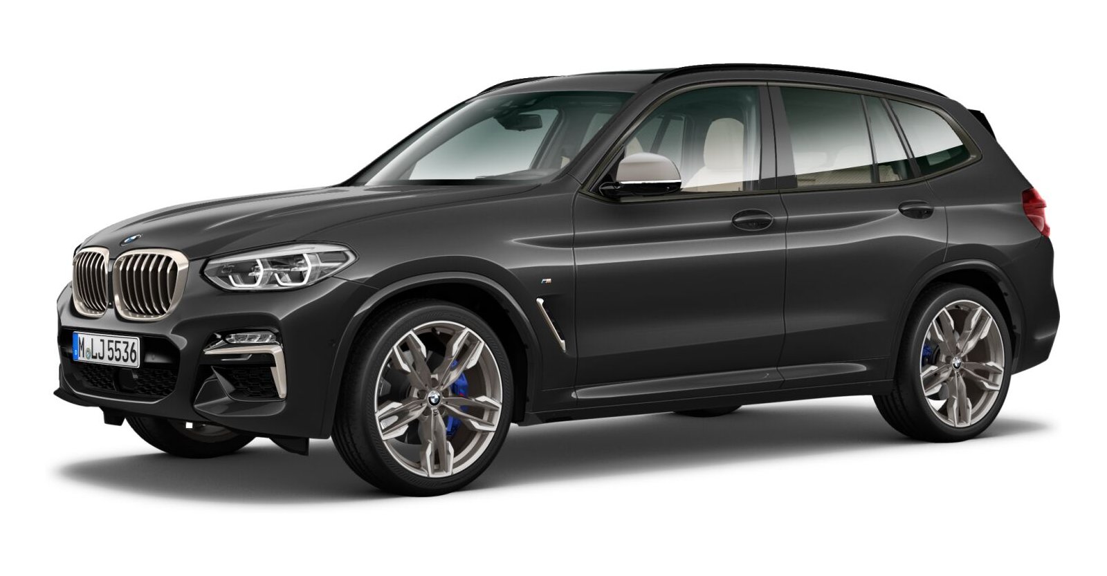 BMW BMW X in Grau von vorne