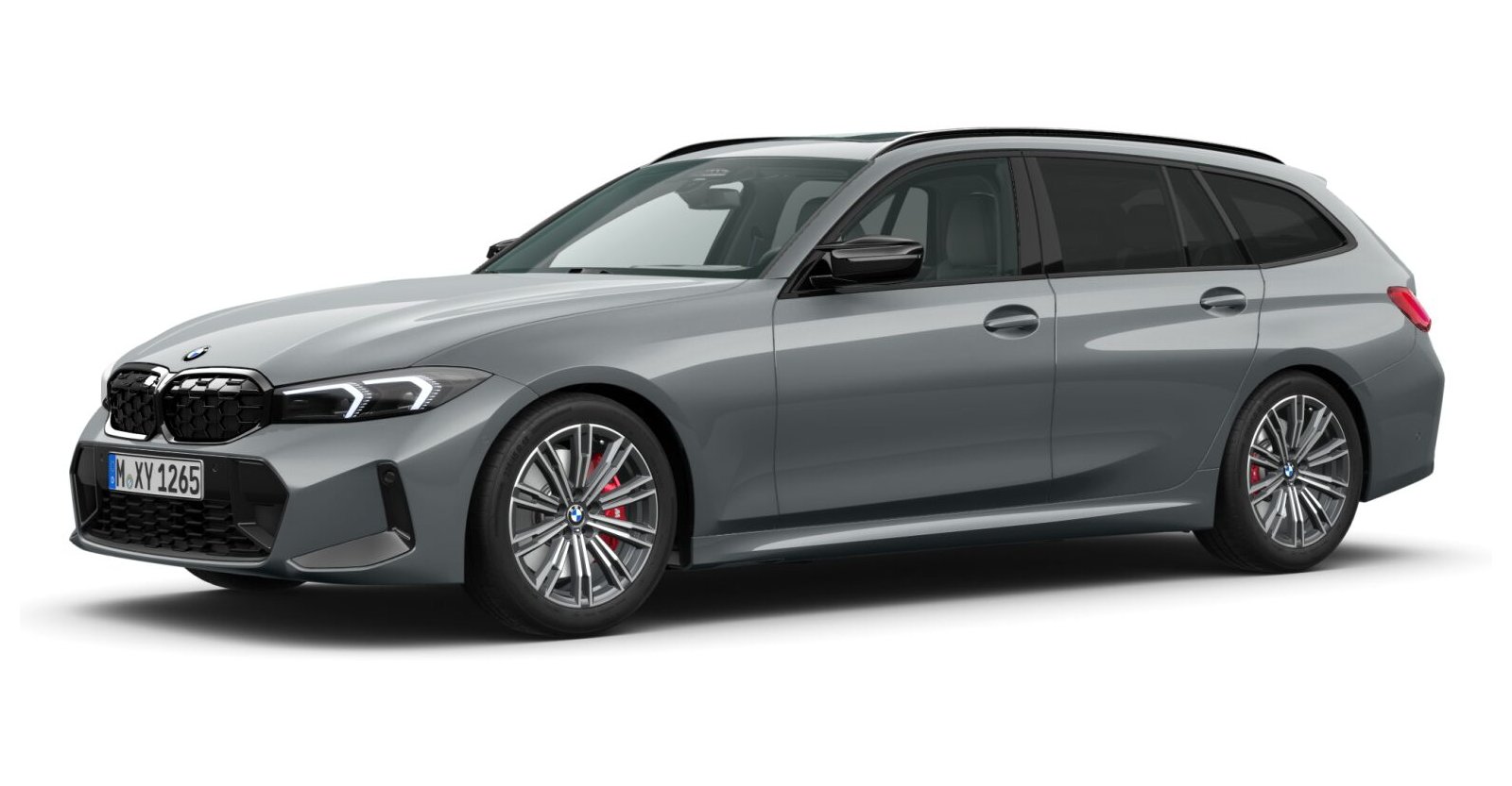 BMW BMW 3er in Grau von vorne