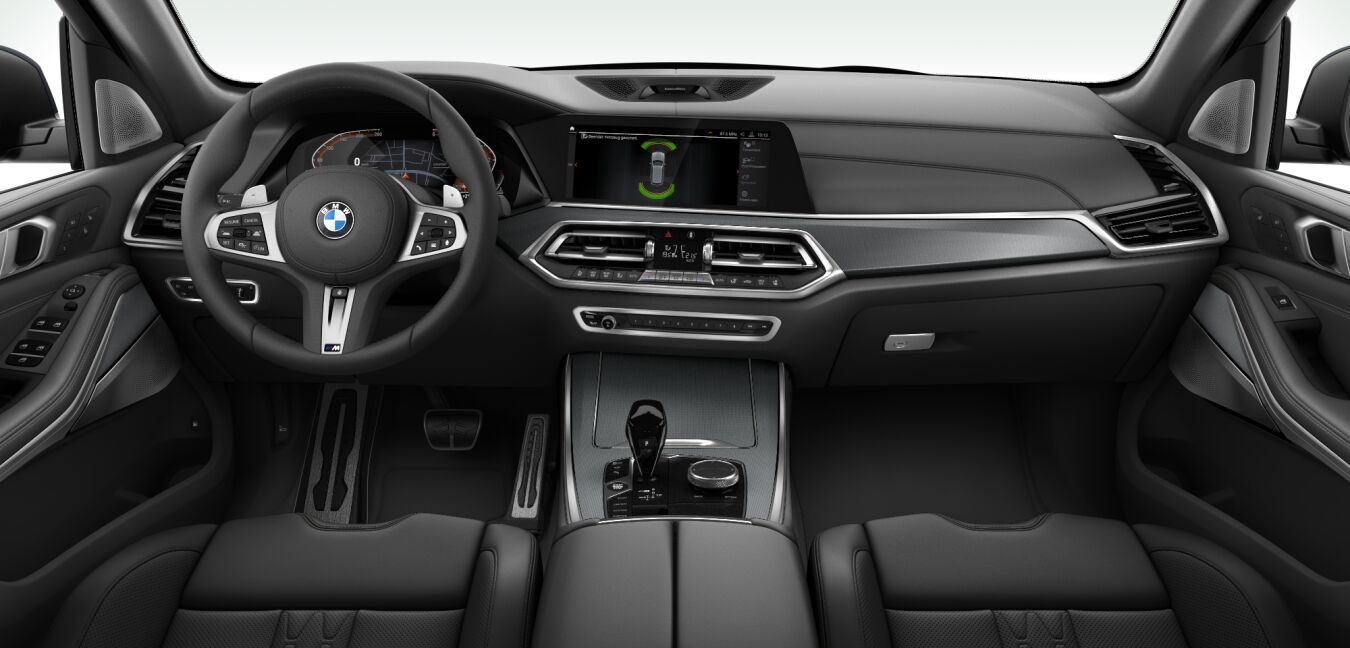 BMW BMW X im Innenraum von vorne