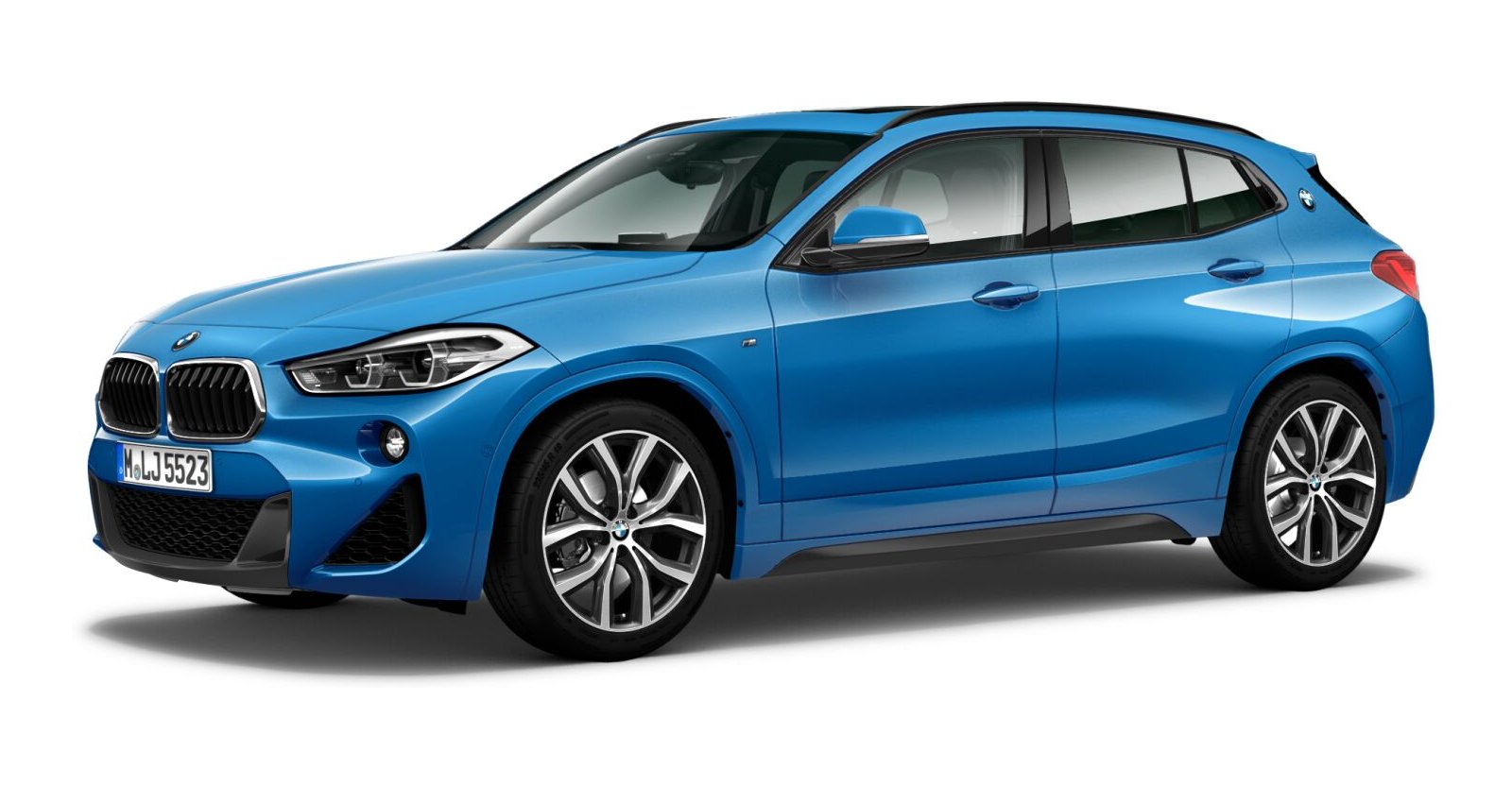 BMW BMW X in Blau von vorne
