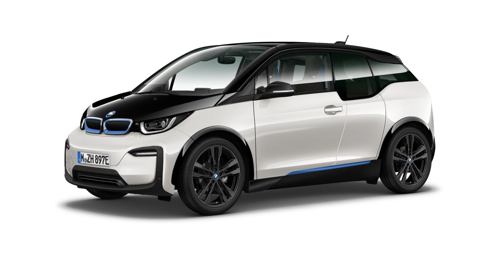 BMW i3 120Ah in Weiß von vorne