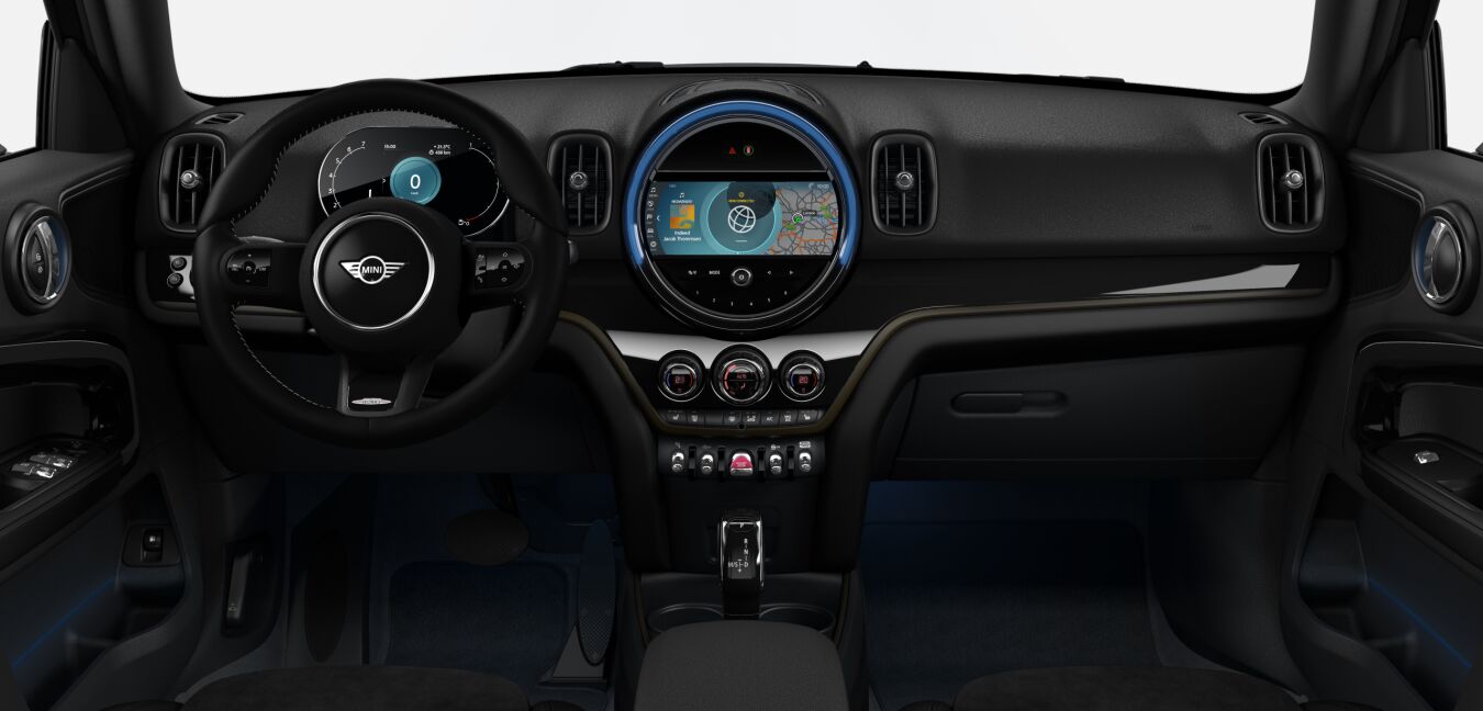 MINI MINI Countryman im Innenraum von vorne