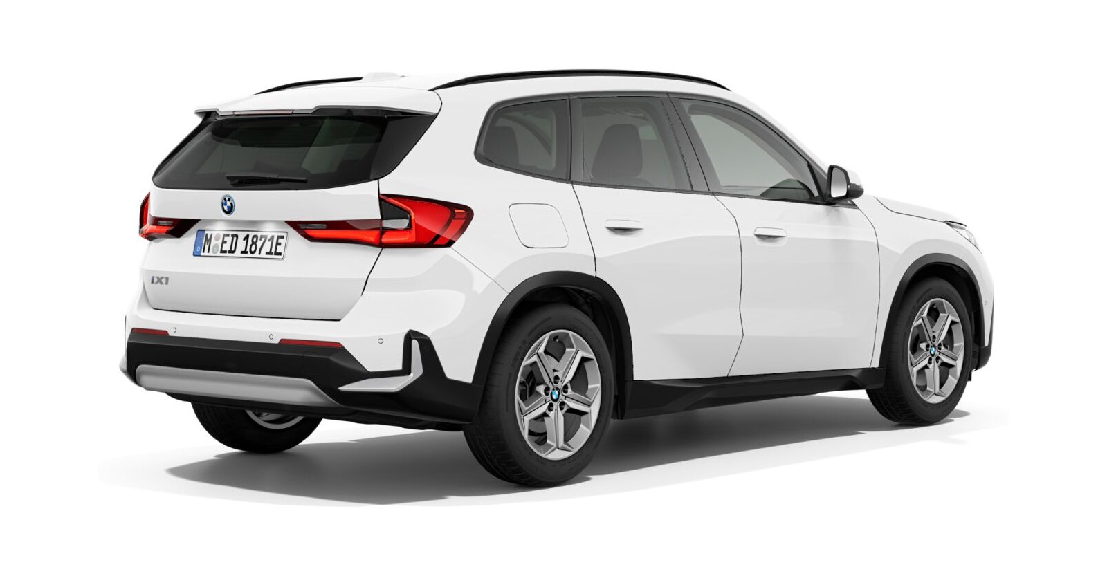 BMW BMW I in Weiß von hinten