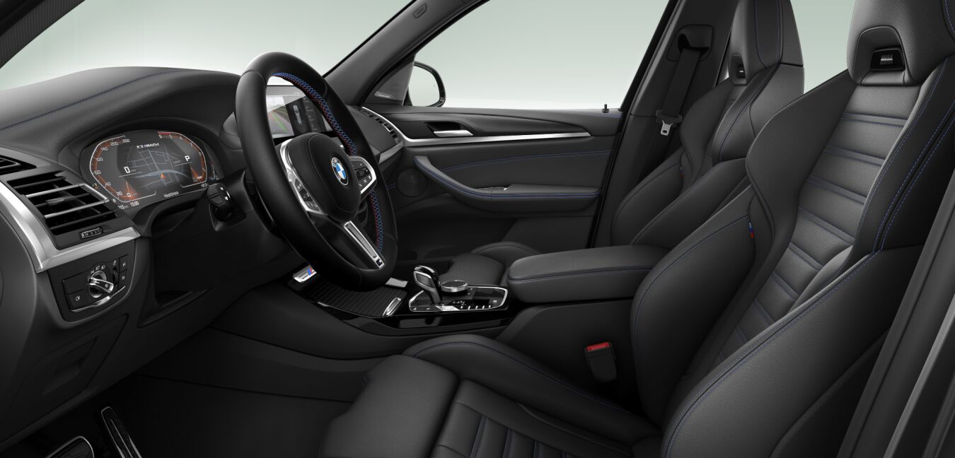 BMW BMW X im Innenraum seitlich