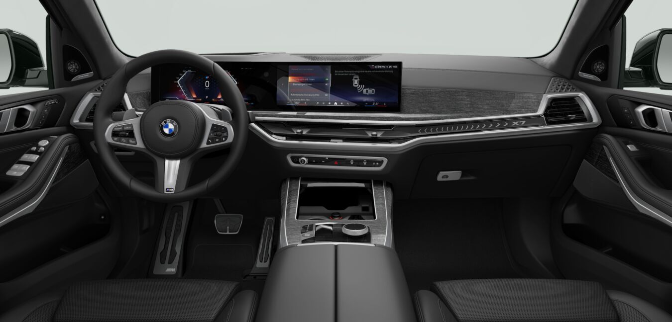 BMW BMW X im Innenraum von vorne