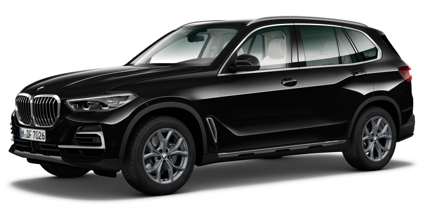 BMW BMW X in Schwarz von vorne BMW BMW X in Schwarz von vorne