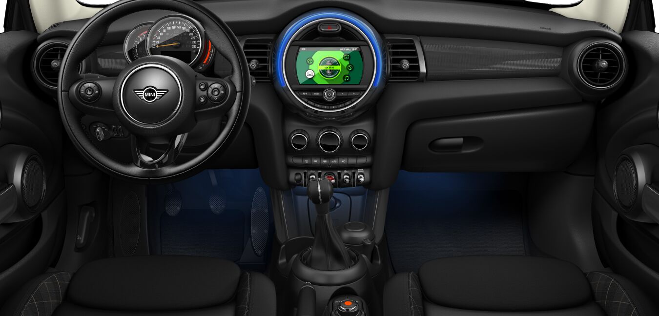 MINI MINI 3-Türer im Innenraum von vorne MINI MINI 3-Türer im Innenraum von vorne