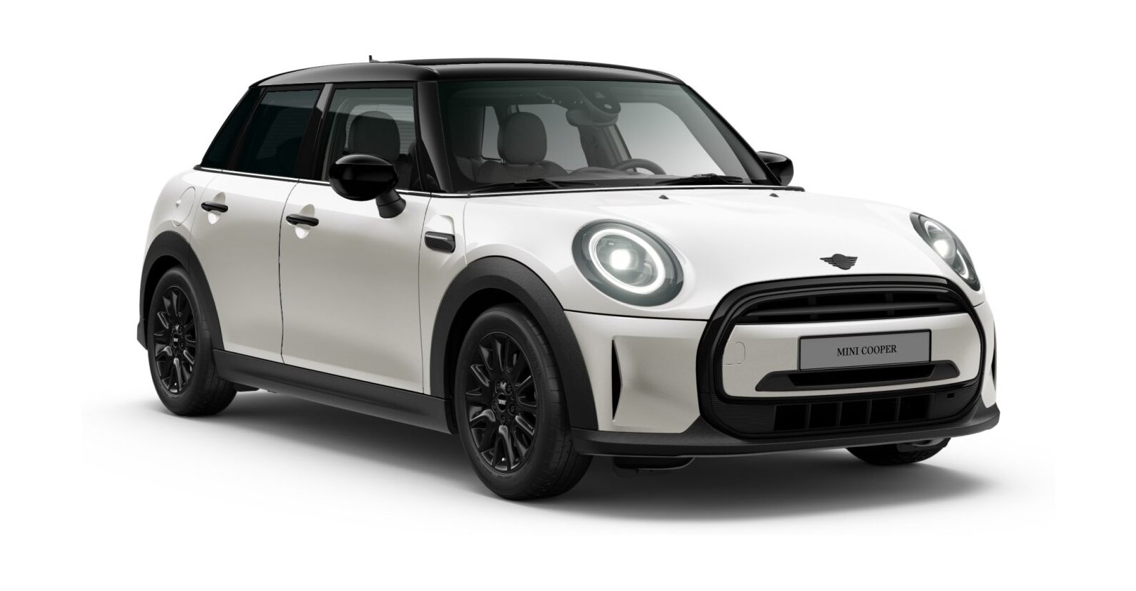 MINI MINI 5-Türer in Weiß von vorne