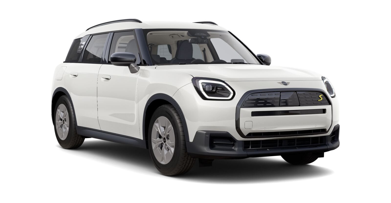 MINI MINI Countryman in Weiß von vorne