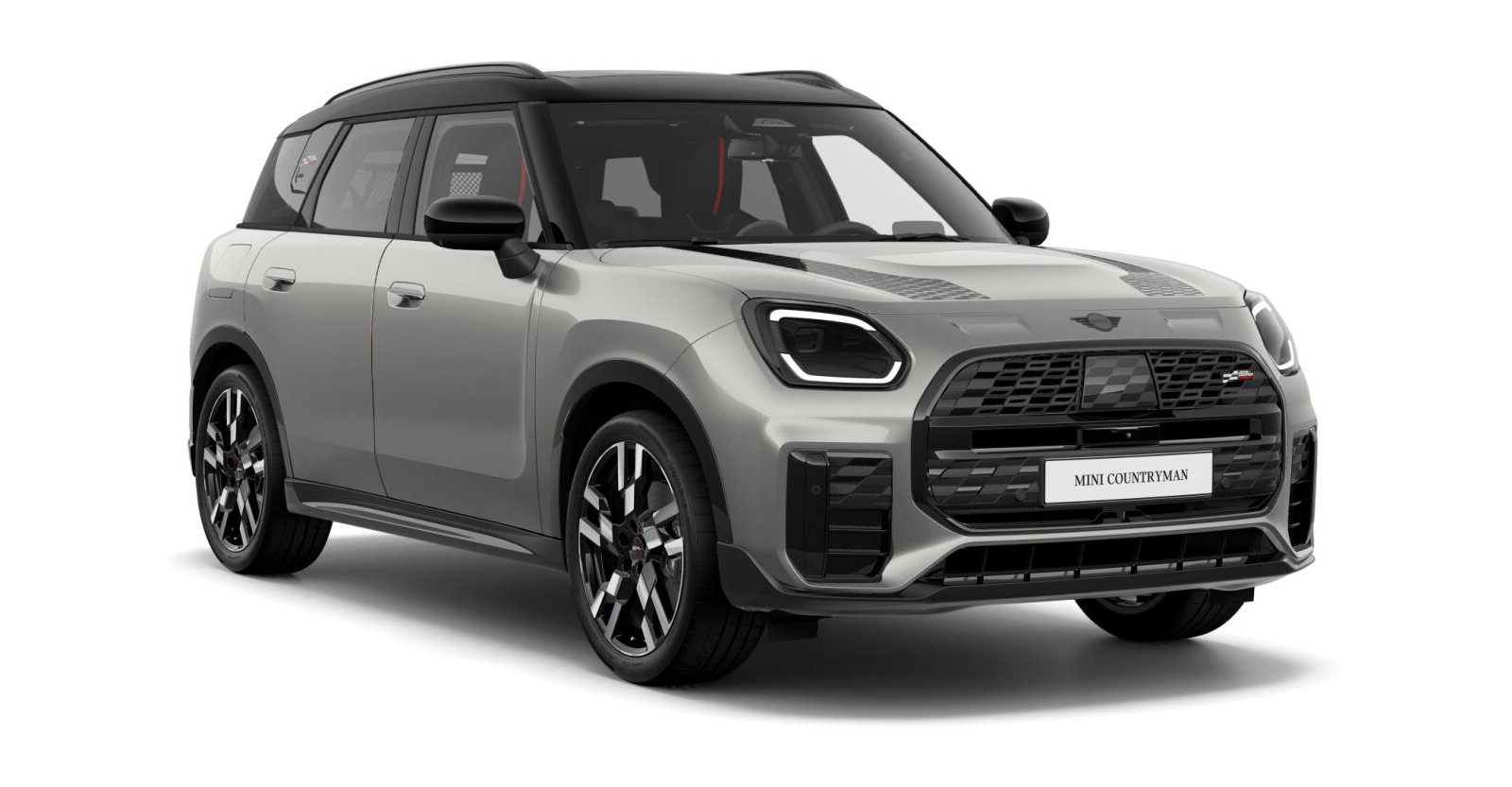 MINI MINI Countryman in Silber von vorne