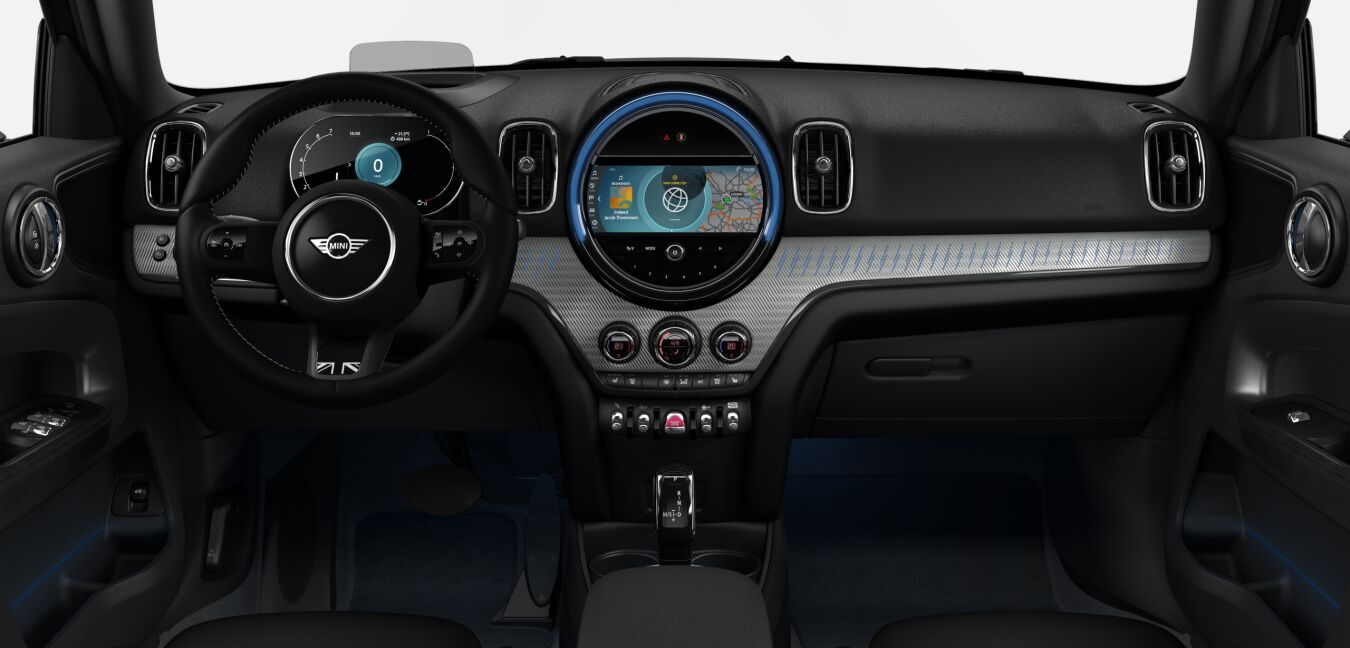 MINI MINI Countryman im Innenraum von vorne
