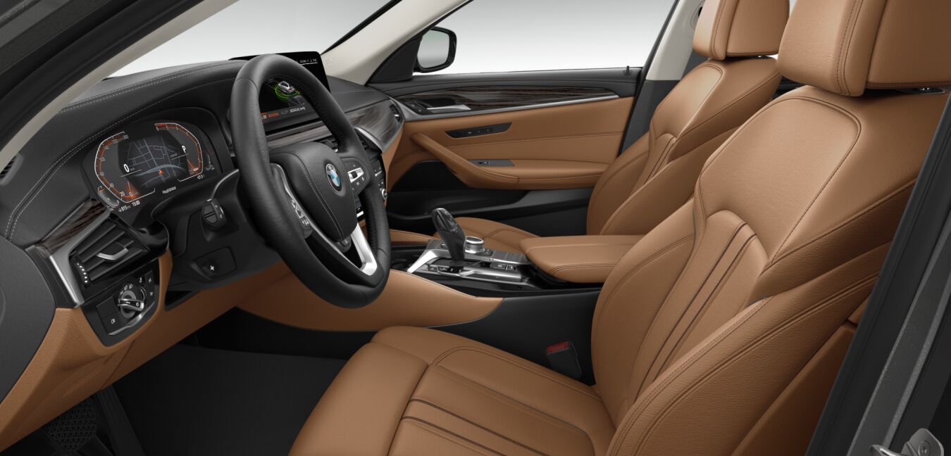 BMW BMW 5er im Innenraum seitlich