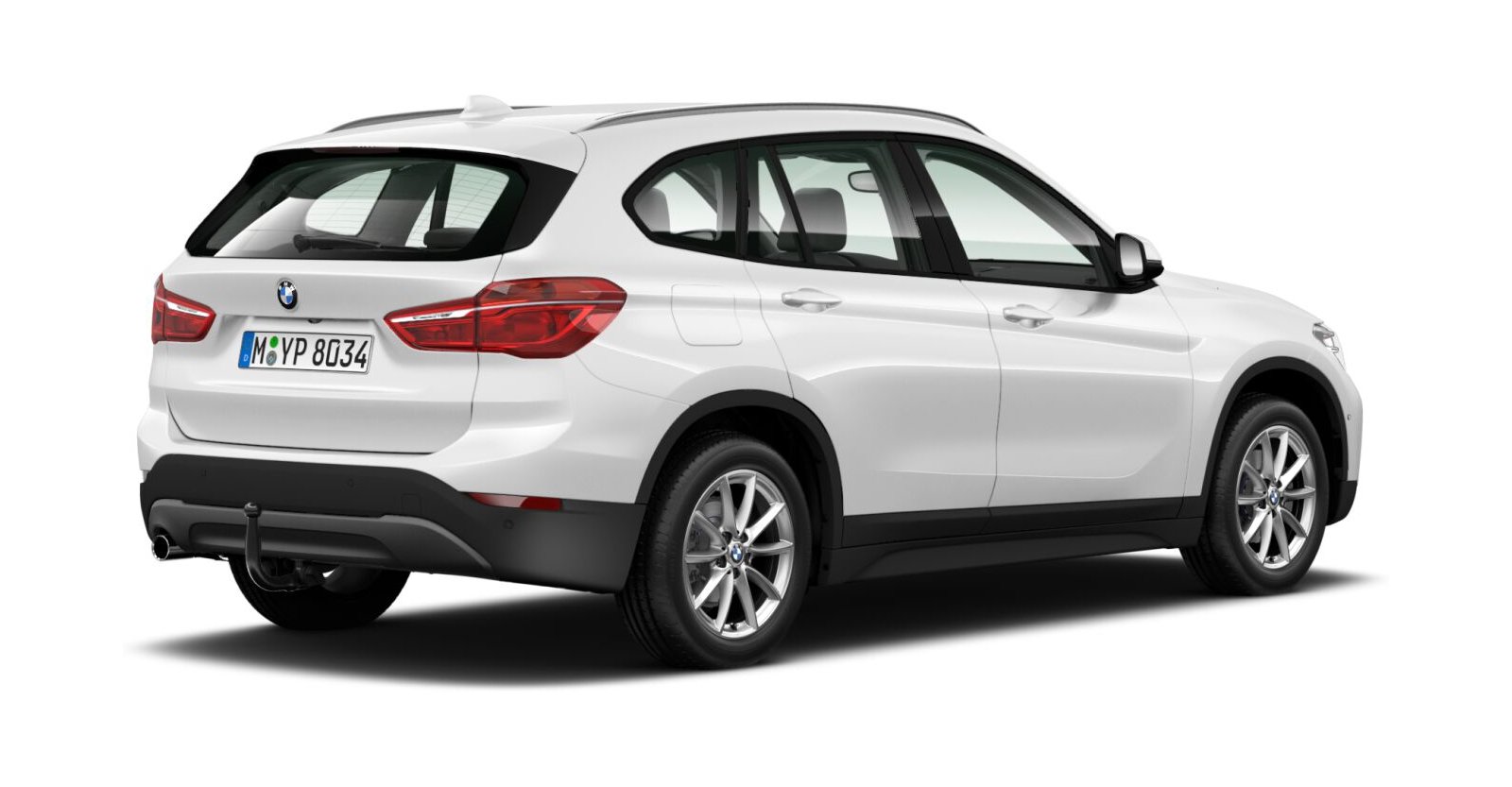 BMW BMW X in Weiß von hinten
