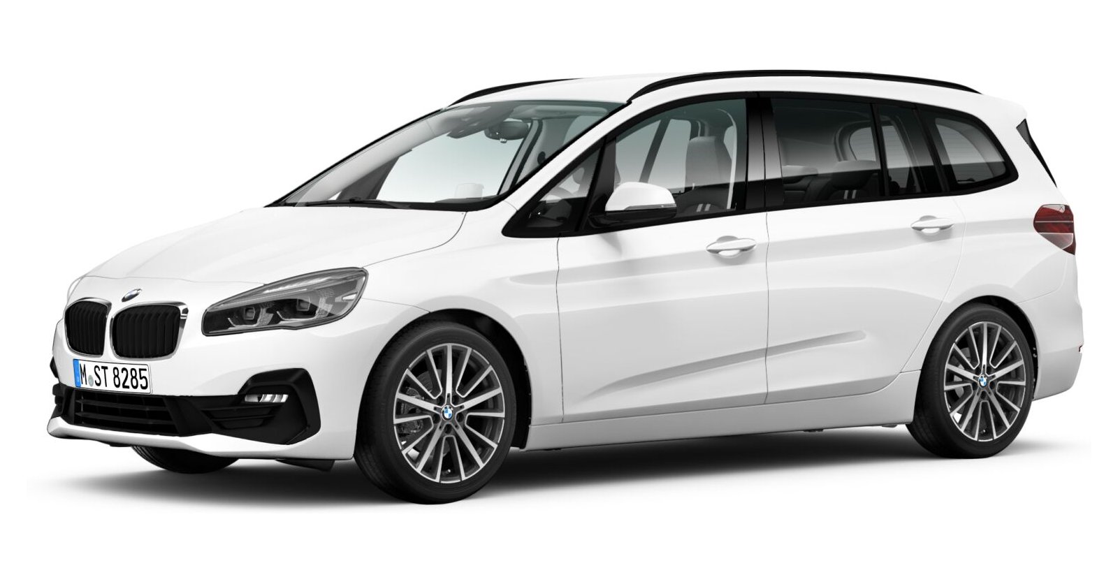 BMW BMW 2er in Weiß von vorne BMW BMW 2er in Weiß von vorne