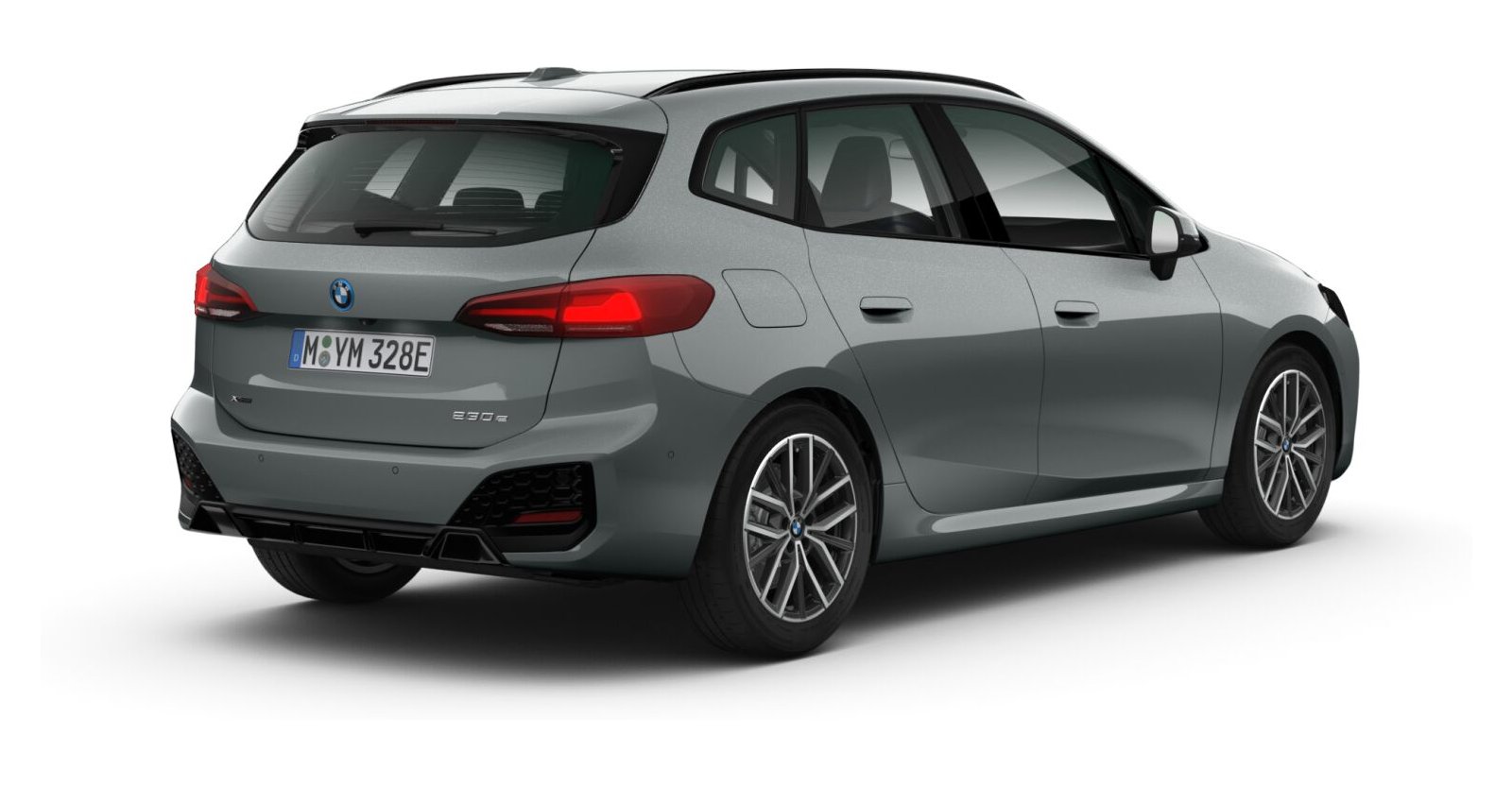 BMW BMW 2er in Grau von hinten BMW BMW 2er in Grau von hinten