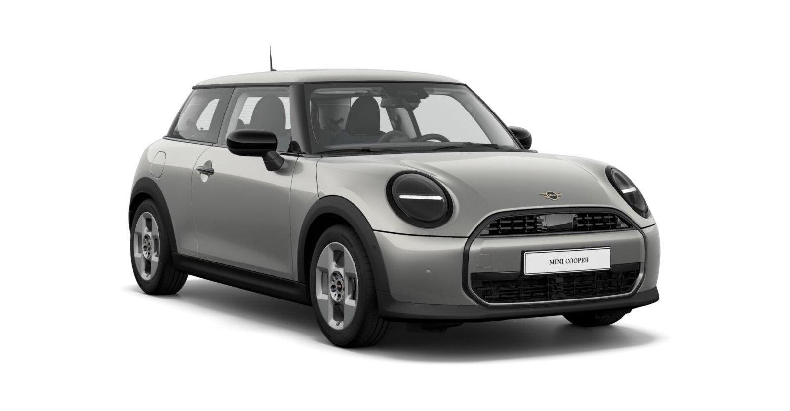 MINI Cooper C in Silber von vorne MINI Cooper C in Silber von vorne