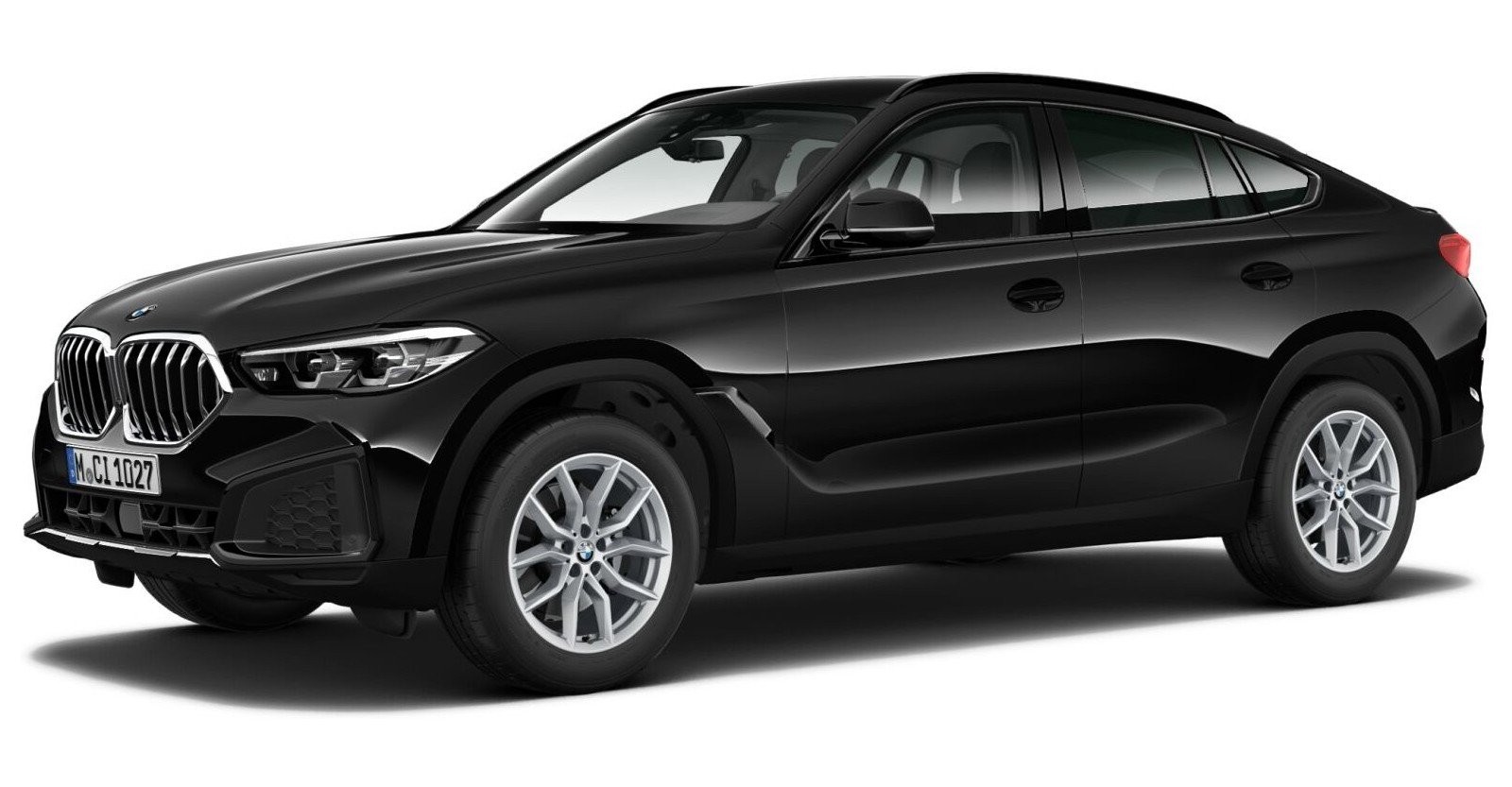 BMW BMW X in Schwarz von vorne BMW BMW X in Schwarz von vorne