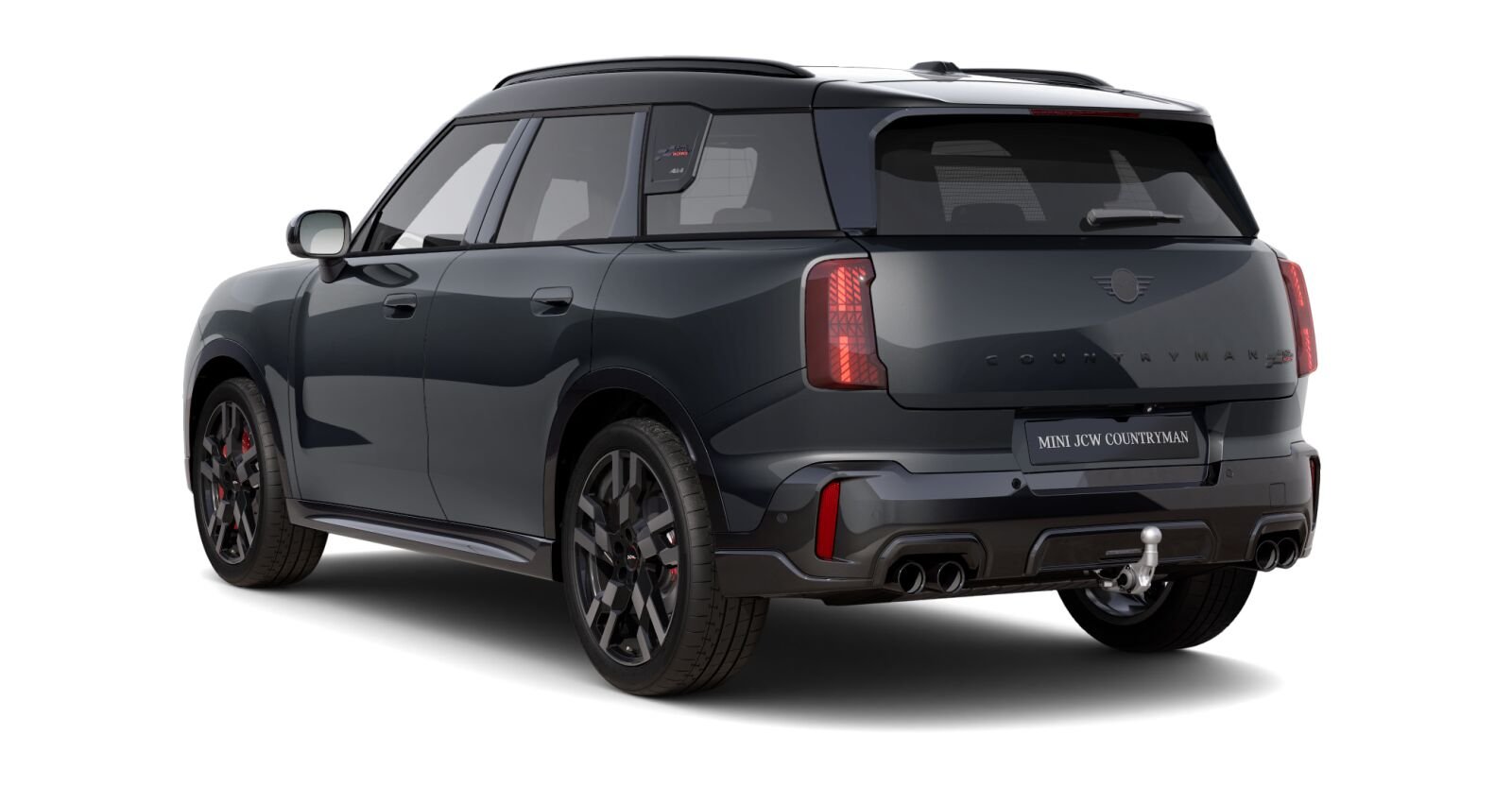 MINI MINI Countryman in Grau von hinten