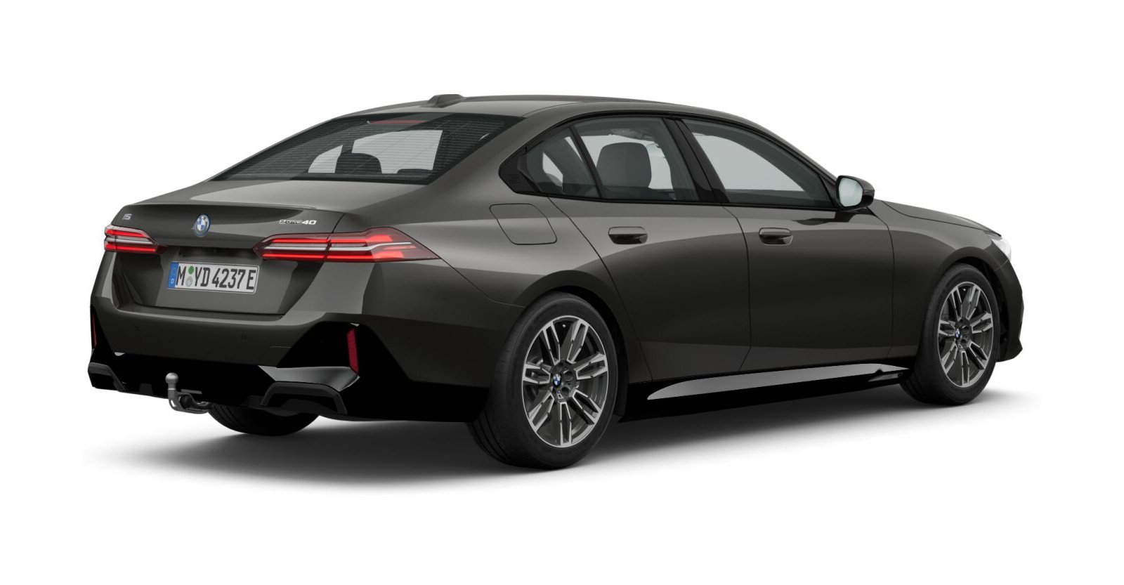 BMW BMW I in Grau von hinten