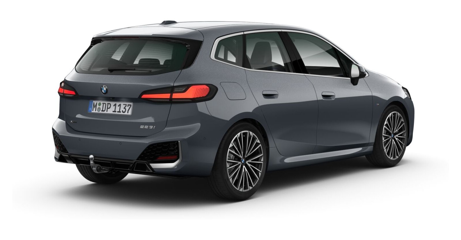 BMW BMW 2er in Grau von hinten BMW BMW 2er in Grau von hinten