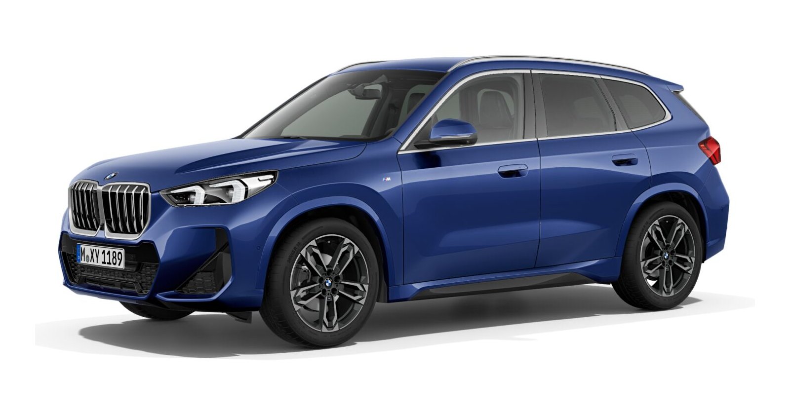 BMW BMW X in Blau von vorne BMW BMW X in Blau von vorne