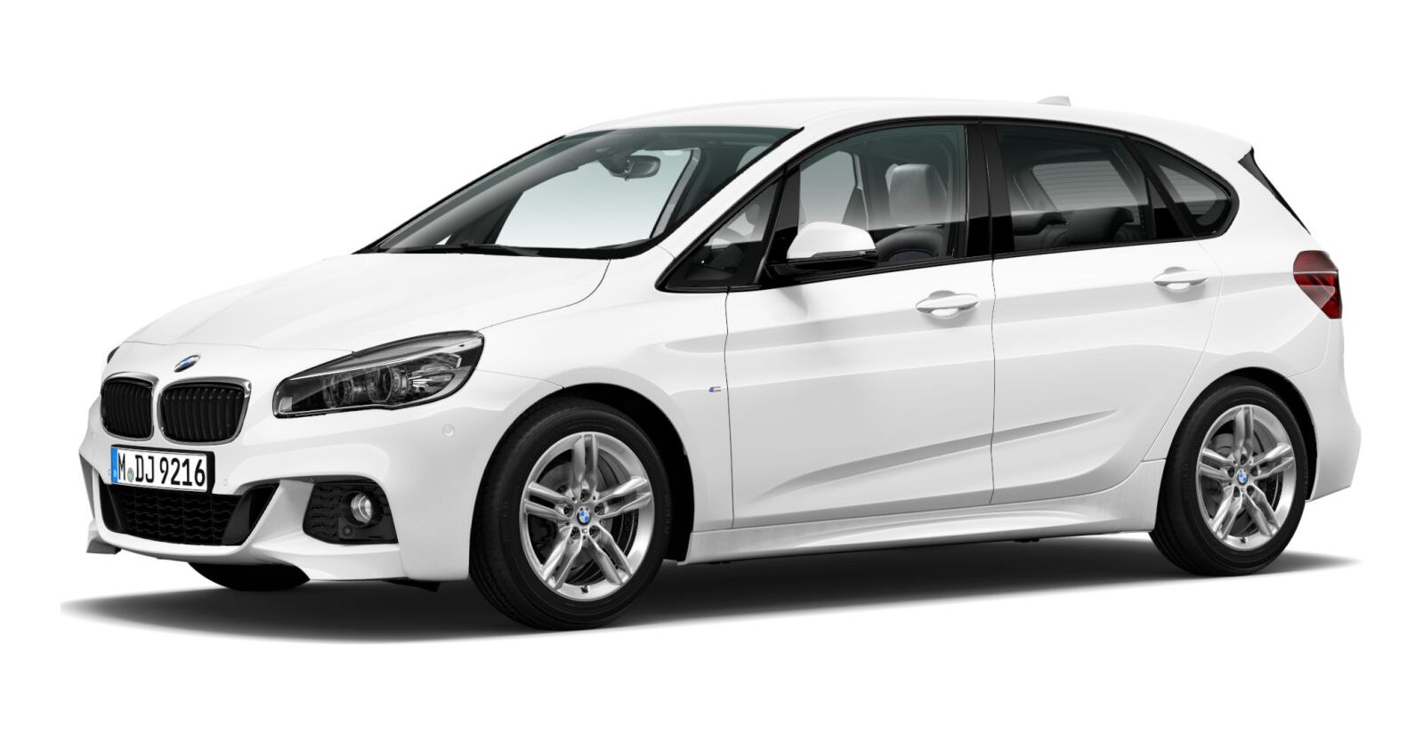 BMW BMW 2er in Weiß von vorne BMW BMW 2er in Weiß von vorne
