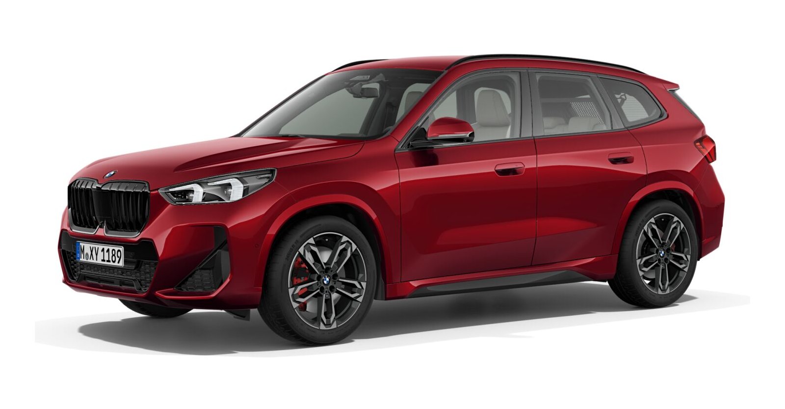 BMW BMW X in Rot von vorne