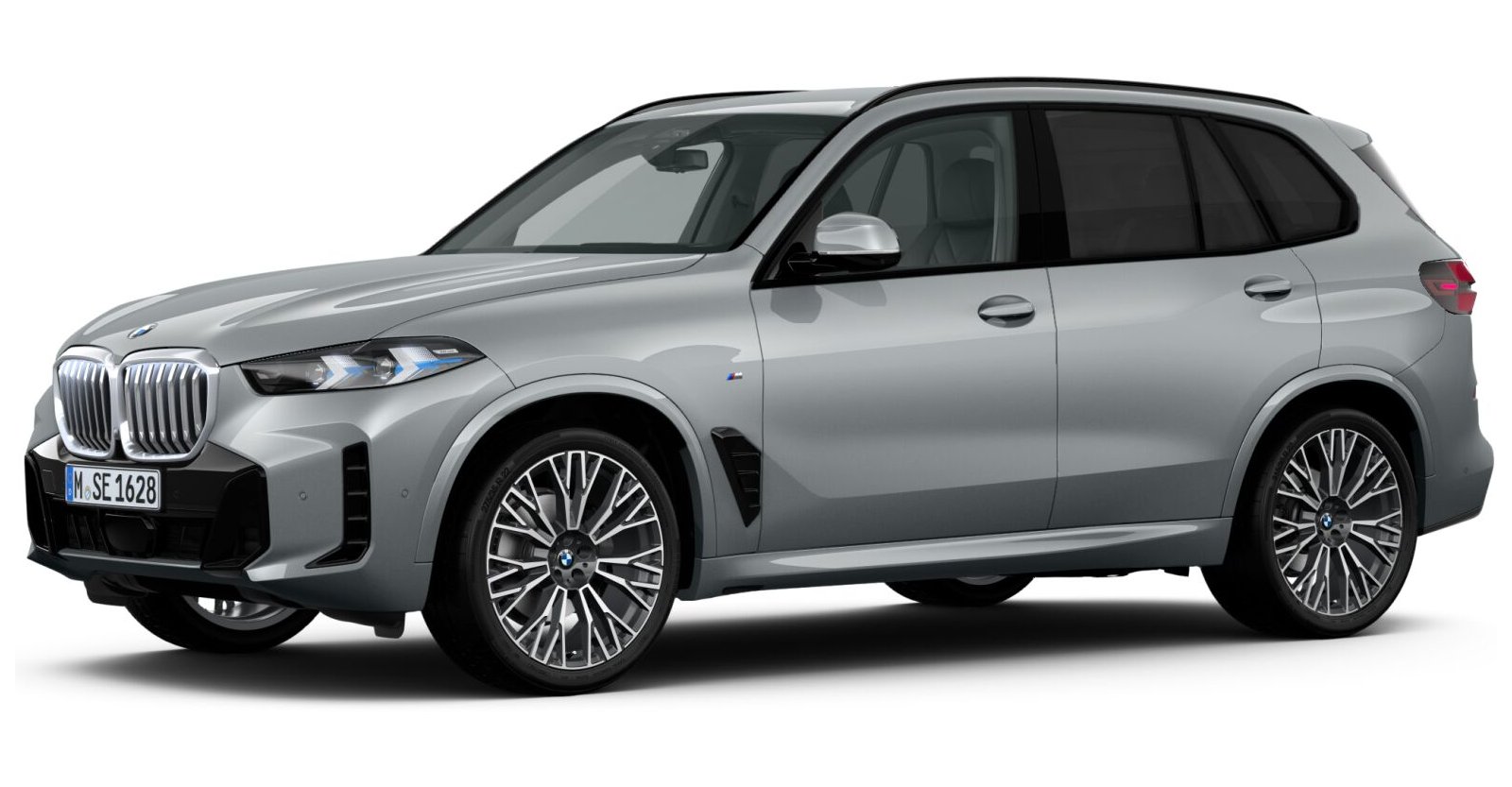 BMW X5 xDrive30d in Grau von vorne