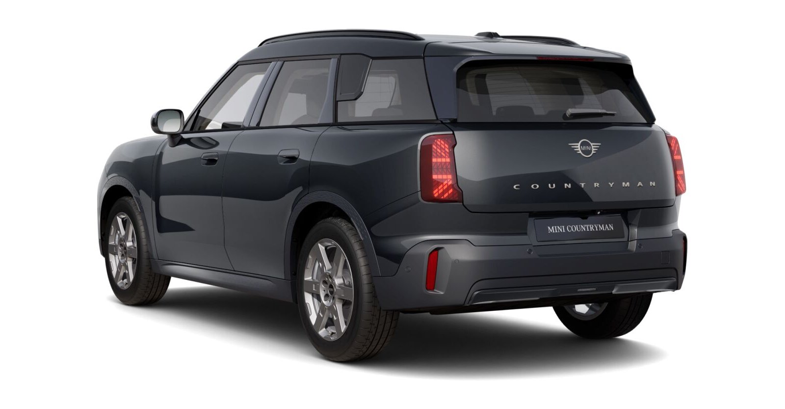 MINI MINI Countryman in Grau von hinten