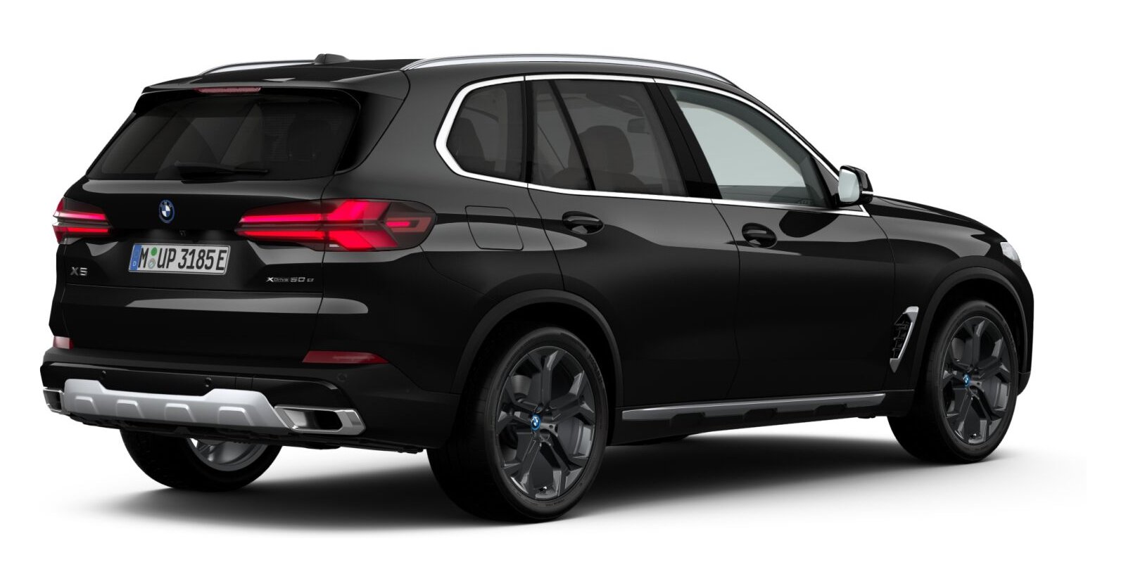 BMW BMW X in Schwarz von hinten BMW BMW X in Schwarz von hinten